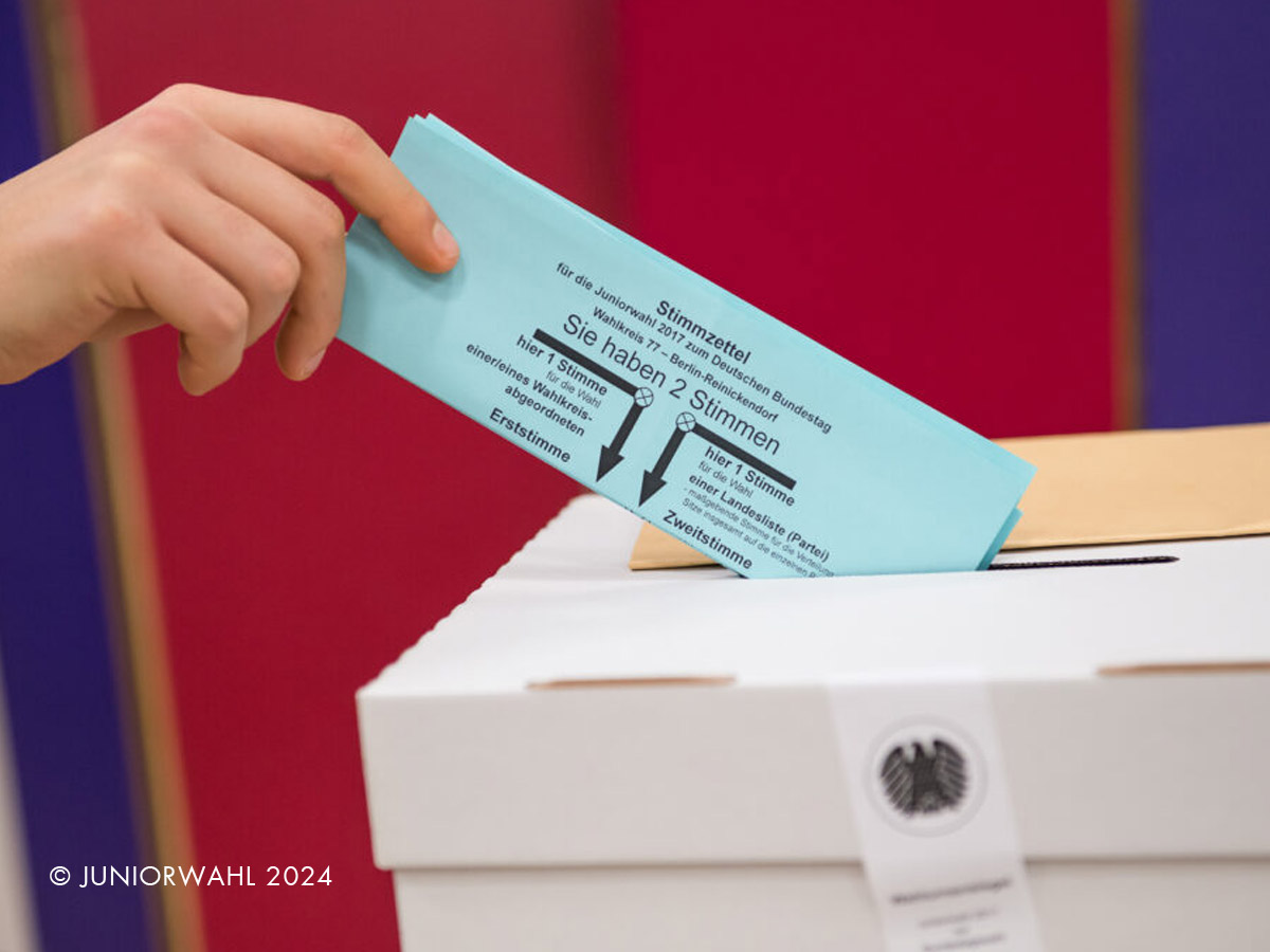 Juniorwahl zur Bundestagswahl 2025