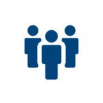 Symbol Führung und Management